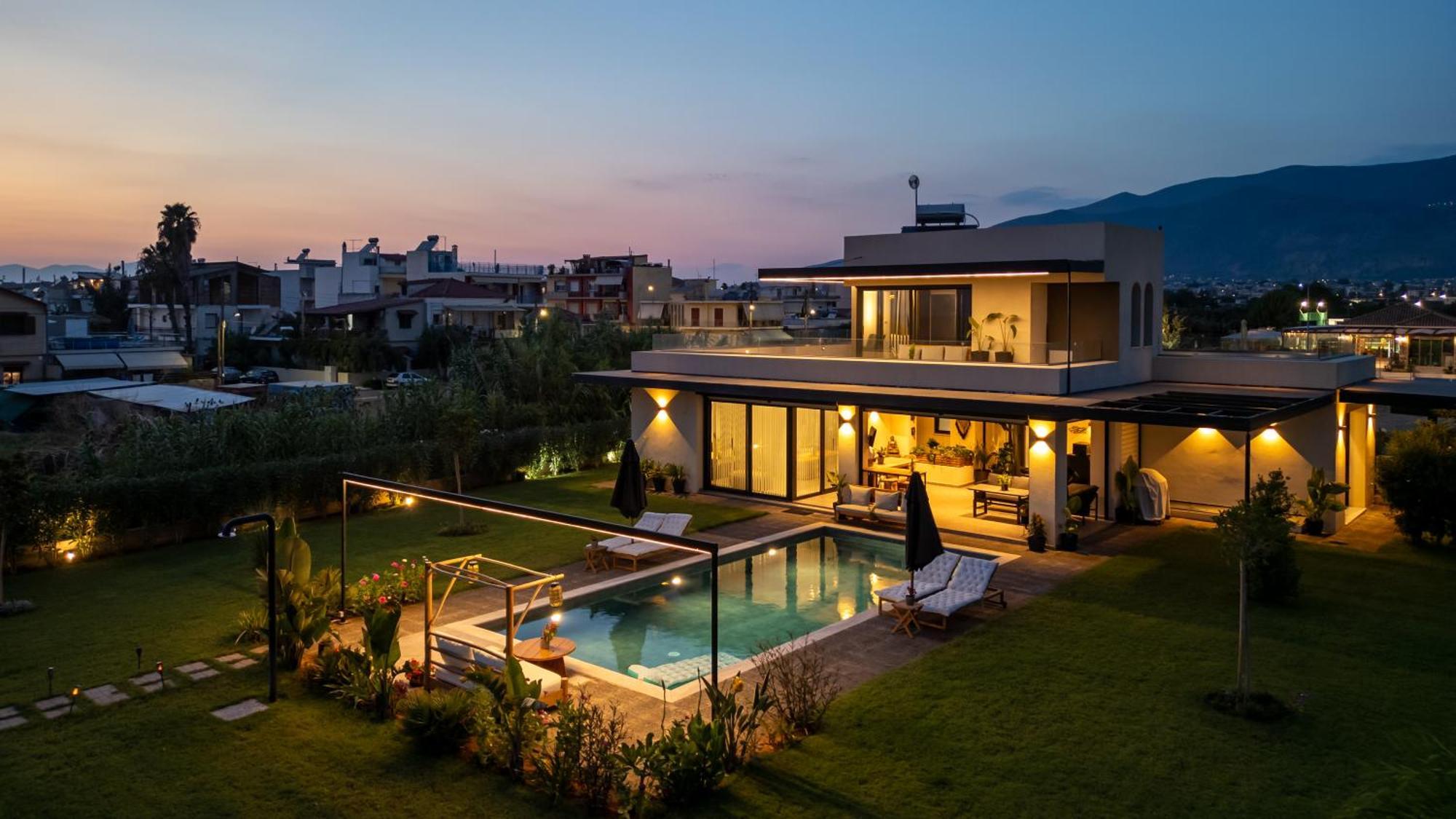 Villa Satori Kalamata Bagian luar foto