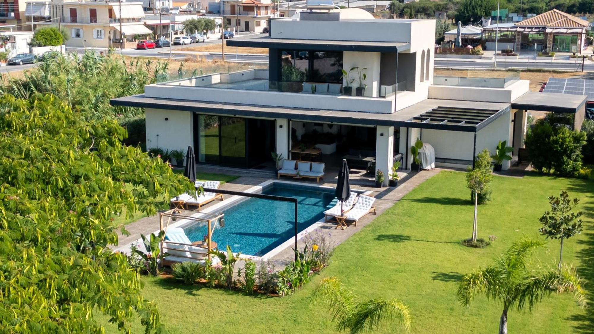Villa Satori Kalamata Bagian luar foto