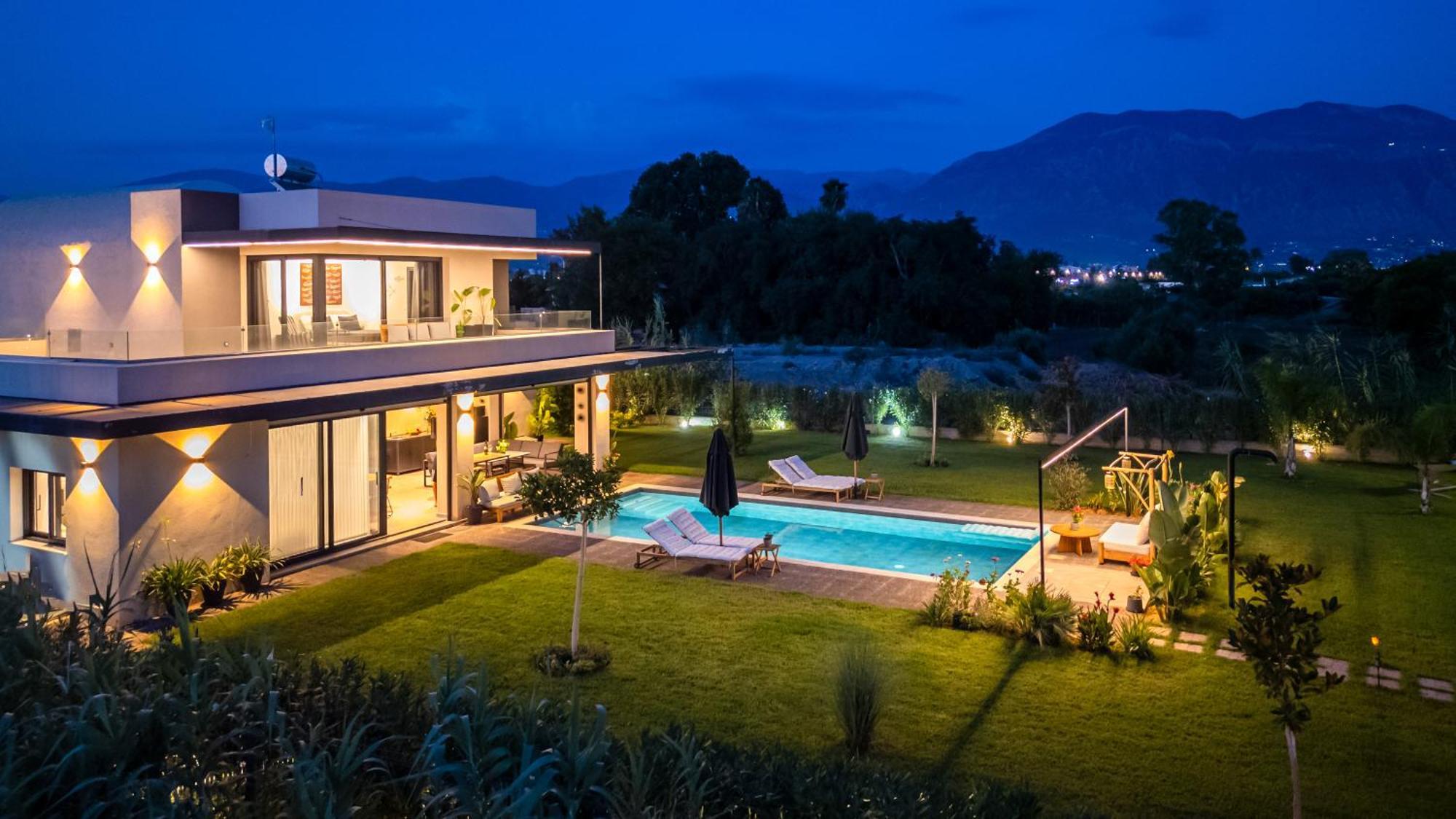 Villa Satori Kalamata Bagian luar foto